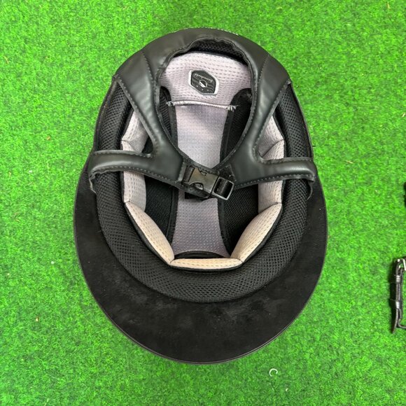 Samshield Equestrian Riding Helmet Size 6 5/8 Black - Picture 2 of 5